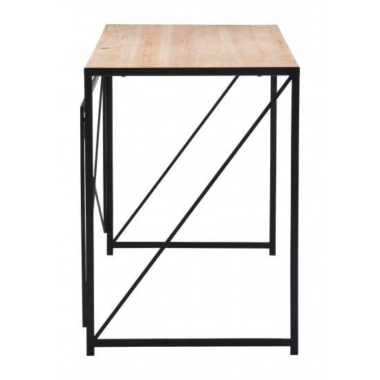 Yazmine Desk Natural & Black