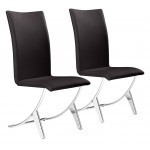 Delfin Dining Chair (Set of 2) Espresso