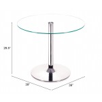 Galaxy Dining Table Chrome