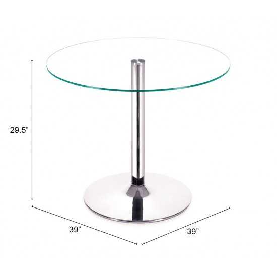 Galaxy Dining Table Chrome