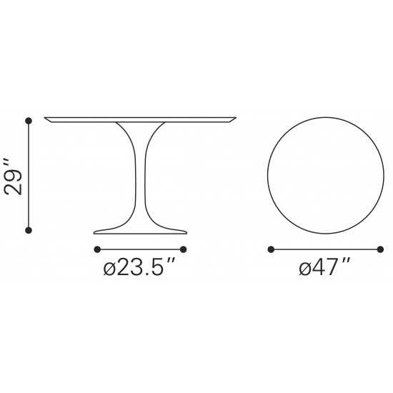 Wilco Dining Table Black