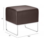 Plush Ottoman Espresso