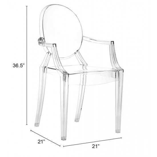 Anime Dining Chair (Set of 4) Transparent