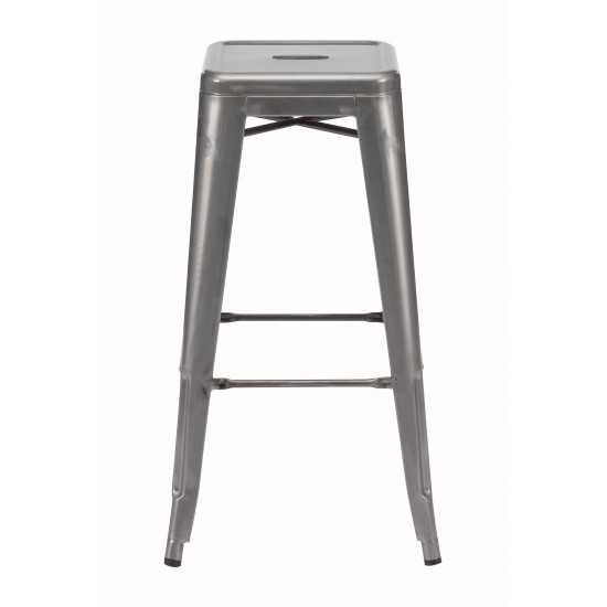 Marius Barstool (Set of 2) Gunmetal