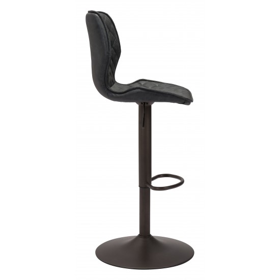 Seth Bar Chair Vintage Black