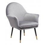 Alexandria Accent Chair Light Gray