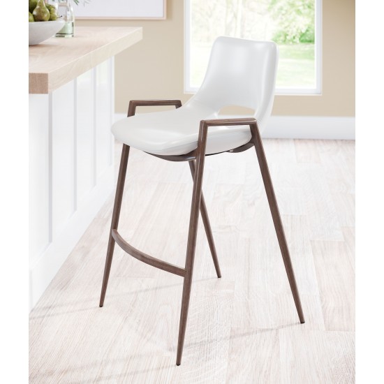 Desi Counter Chair (Set of 2) White