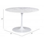 Phoenix Dining Table White