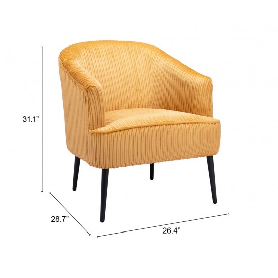 Ranier Accent Chair Yellow