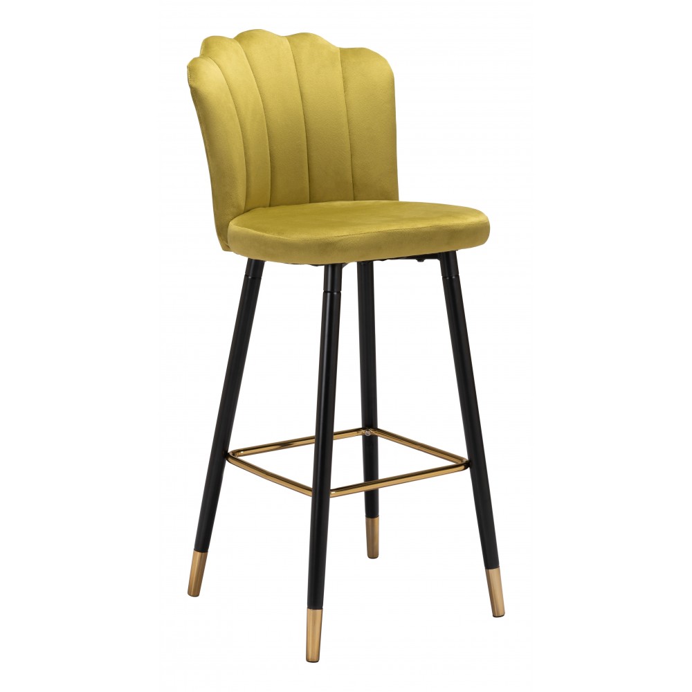 Zinclair Bar Chair Yellow