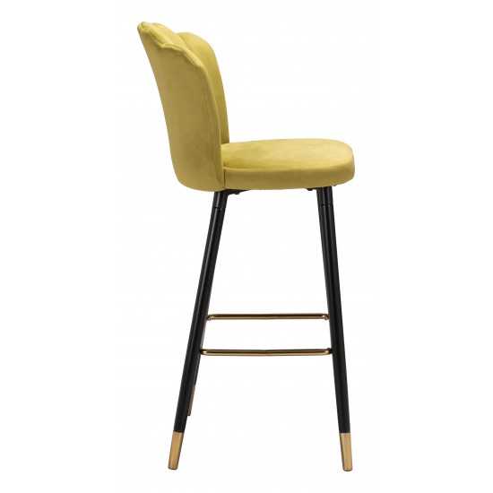 Zinclair Bar Chair Yellow