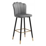 Zinclair Bar Chair Gray