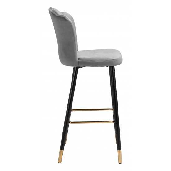 Zinclair Bar Chair Gray