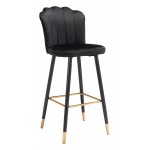 Zinclair Bar Chair Black