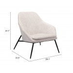 Manuel Accent Chair Beige