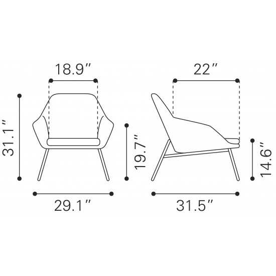 Manuel Accent Chair Beige