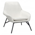 Javier Accent Chair White