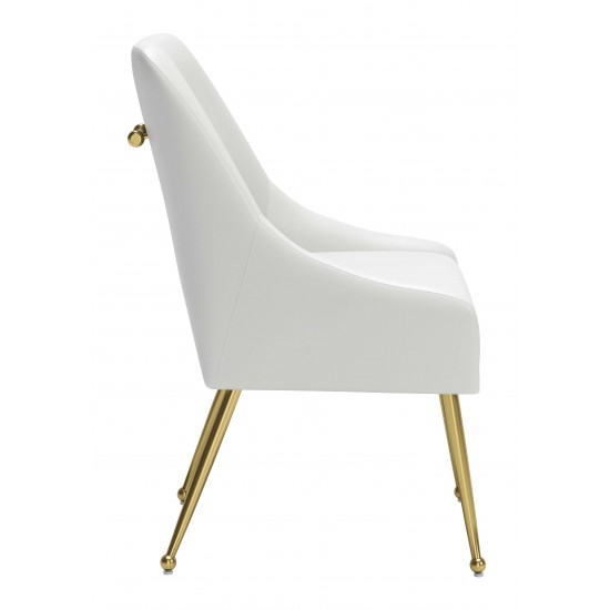 Madelaine Dining Chair White