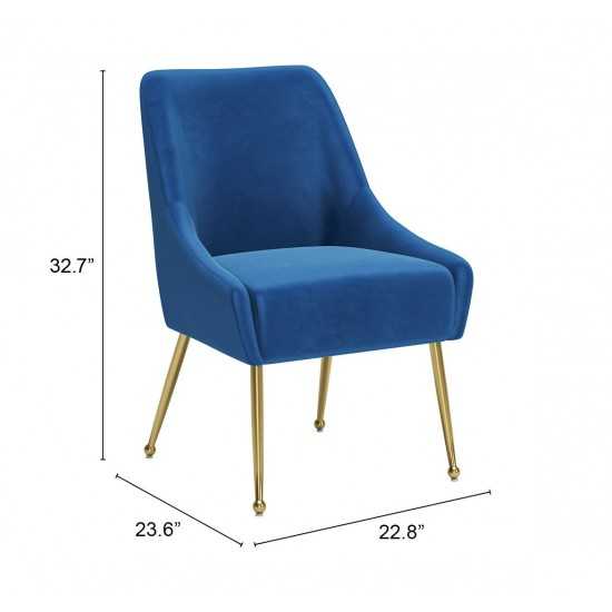 Madelaine Dining Chair Navy