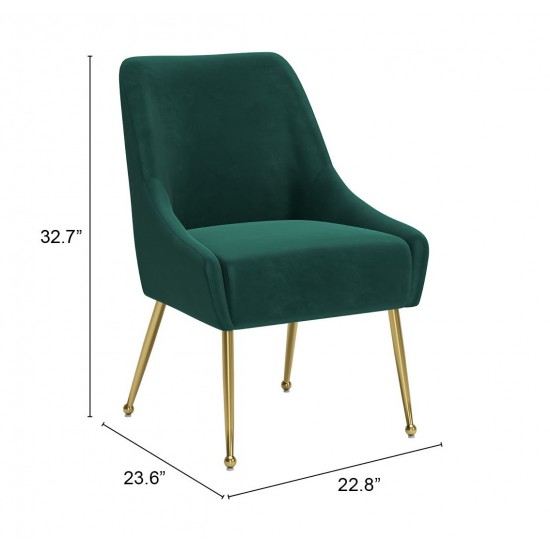 Madelaine Dining Chair Green