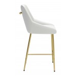 Madelaine Counter Chair White