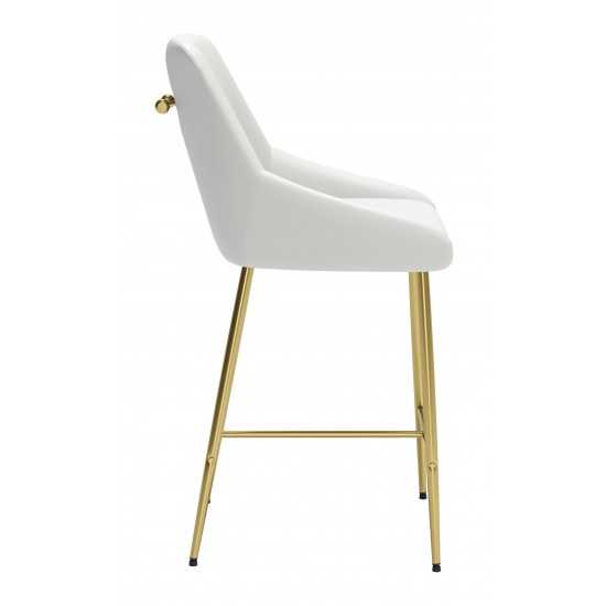 Madelaine Counter Chair White