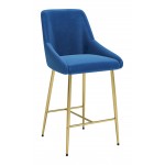 Madelaine Counter Chair Navy