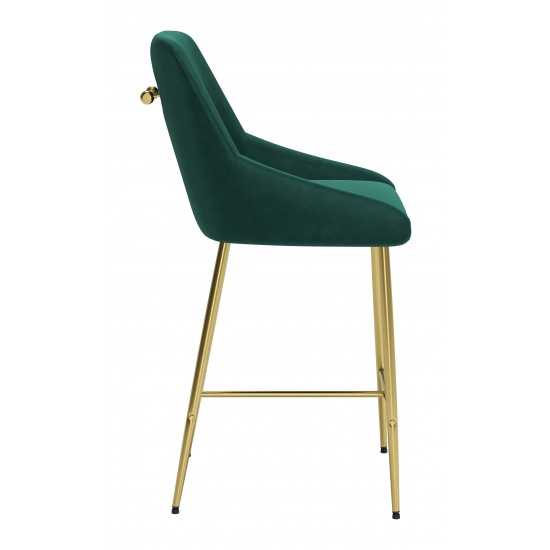 Madelaine Counter Chair Green