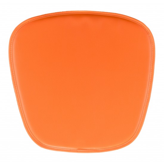 Wire Mesh Cushion Orange