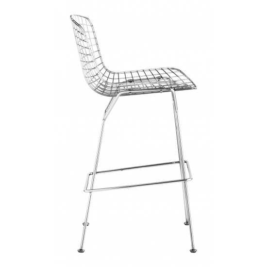 Wire Bar Chair (Set of 2) Chrome