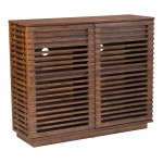 Linea Cabinet Walnut