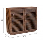 Linea Cabinet Walnut