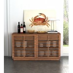 Linea Credenza Walnut