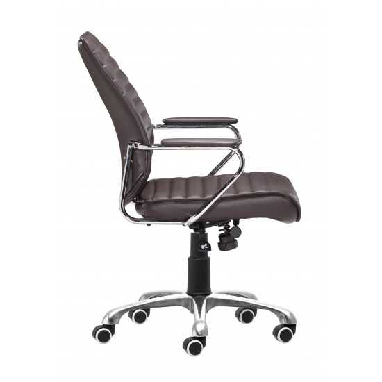 Enterprise Low Back Office Chair Espresso