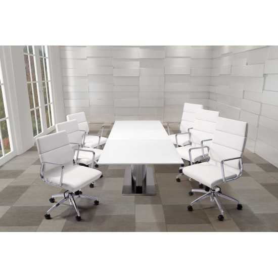 Engineer High Back Office Chair White