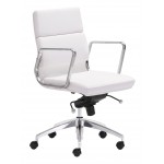 Engineer Low Back Office Chair White