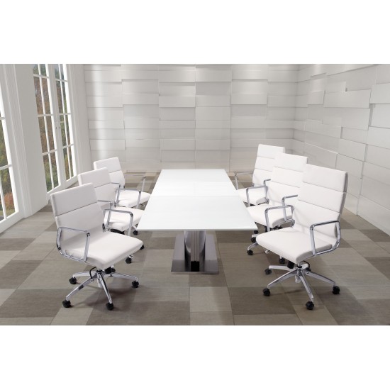 Engineer Low Back Office Chair White