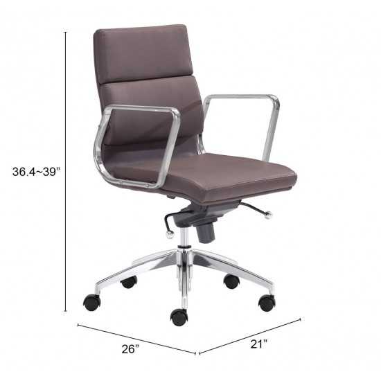 Engineer Low Back Office Chair Espresso