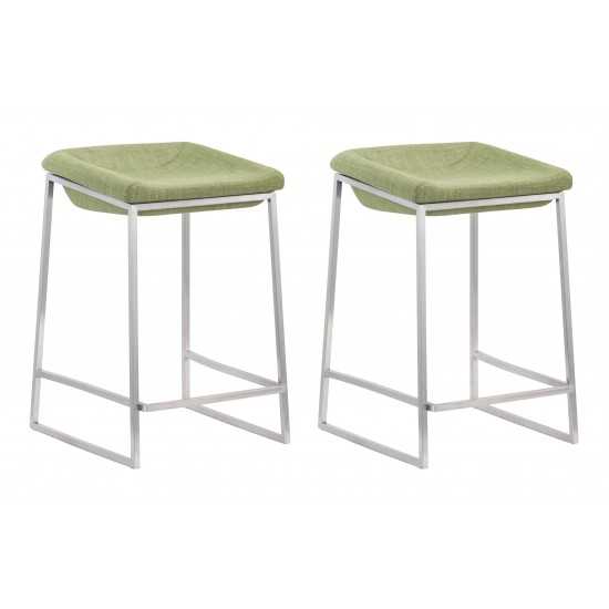 Lids Counter Stool (Set of 2) Green