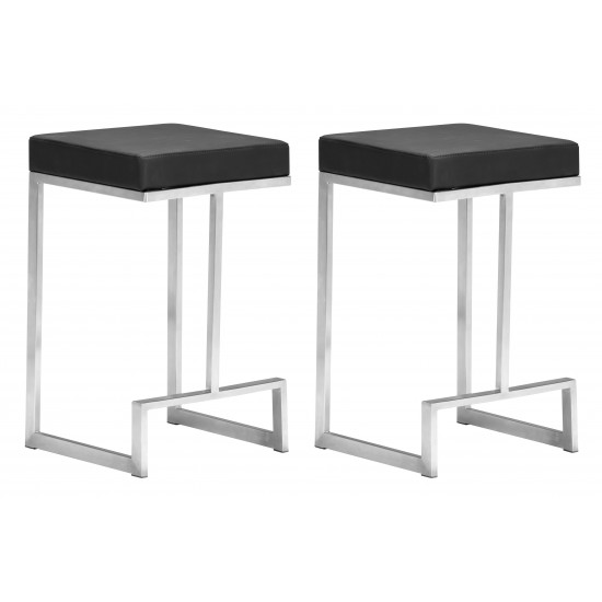 Darwen Counter Stool (Set of 2) Black