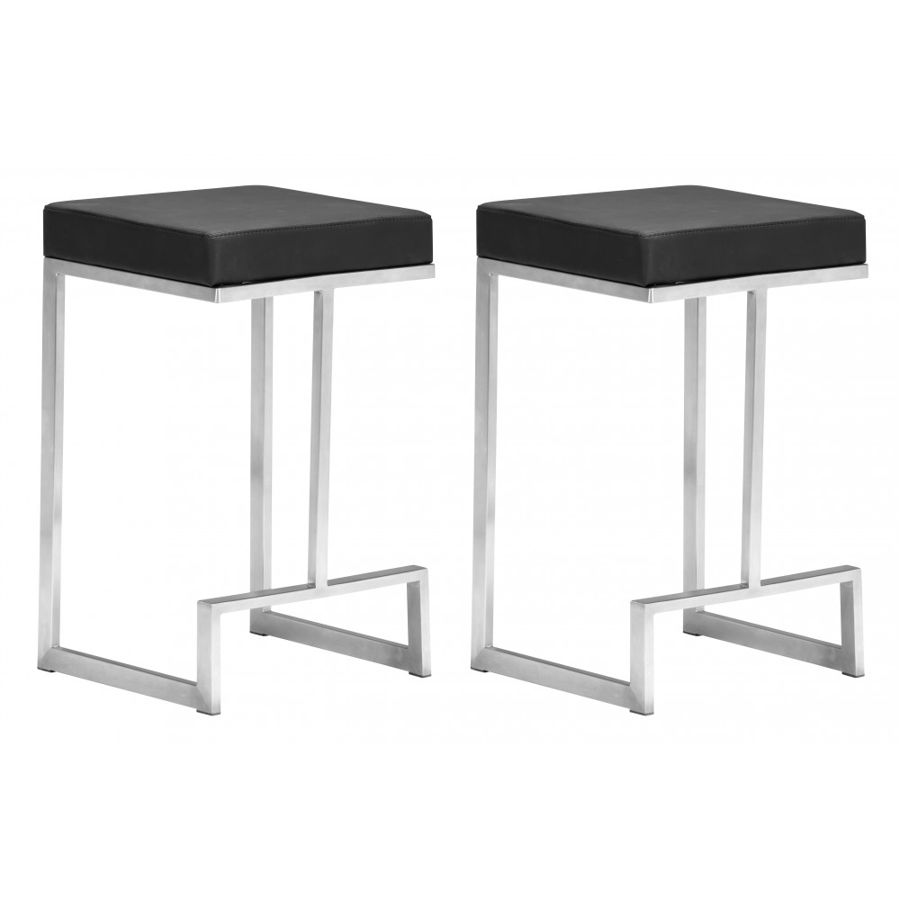 Darwen Counter Stool (Set of 2) Black