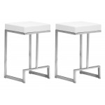 Darwen Counter Stool (Set of 2) White