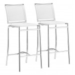 Soar Bar Chair (Set of 2) White
