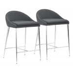 Reykjavik Counter Chair (Set of 2) Graphite