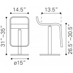 Equino Barstool Espresso