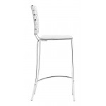 Criss Cross Counter Chair (Set of 2) White