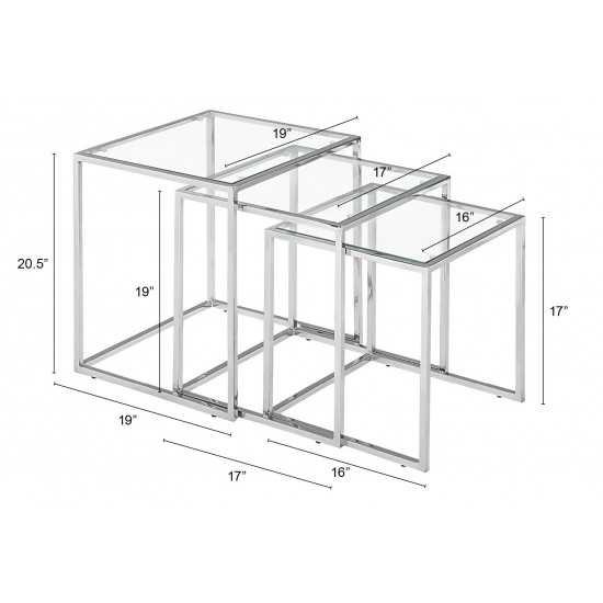 Pasos Nesting Tables Chrome