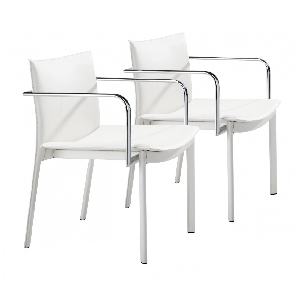 Gekko Conference Chair (Set of 2) White