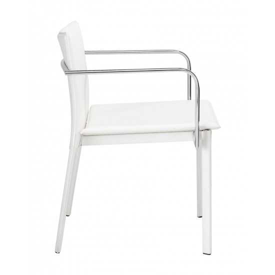 Gekko Conference Chair (Set of 2) White