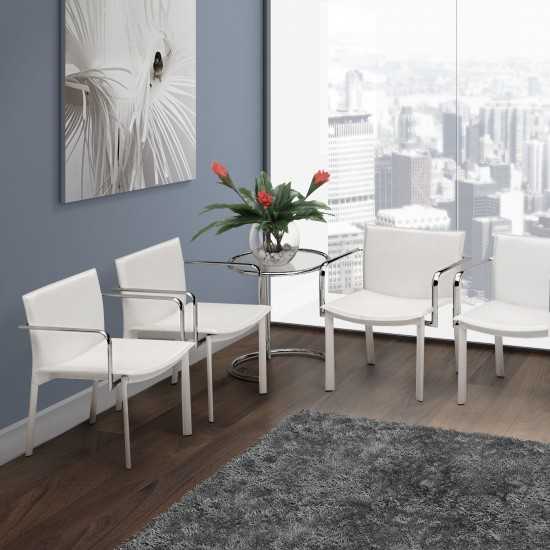 Gekko Conference Chair (Set of 2) White